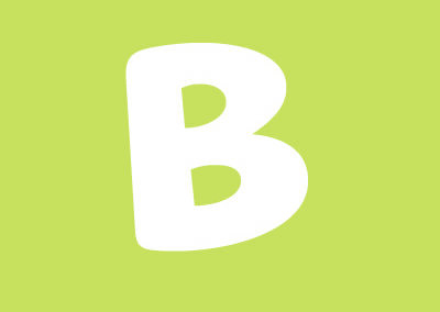 B