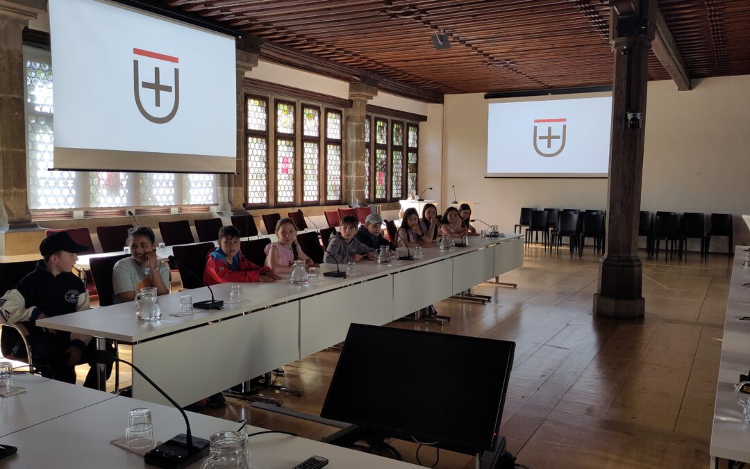 Der spannende Tag im Rathaus der Klasse 4c