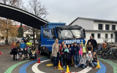 Raus aus dem toten Winkel“ – Aktion für mehr Sicherheit an der Grundschule Wollmatingen